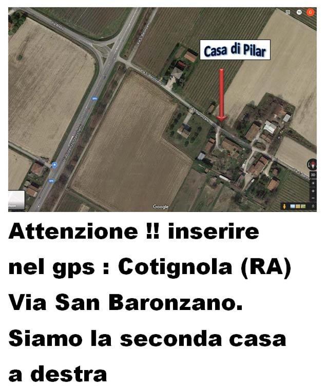 La Casa Di Pilar Panzió Cotignola Kültér fotó